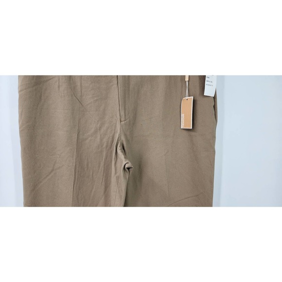 New‎ NWT Men's Michael Michael Kors Khaki Pants Size 38 X 32 Dress Pants Khaki - Picture 4 of 11